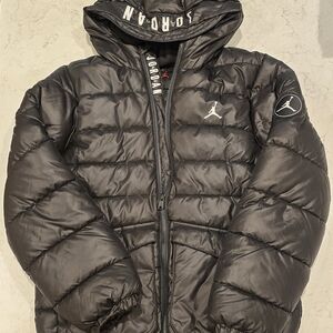Jordan Kids Black Puffer Jacket